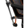 Frame detail showing foot and partial arm
