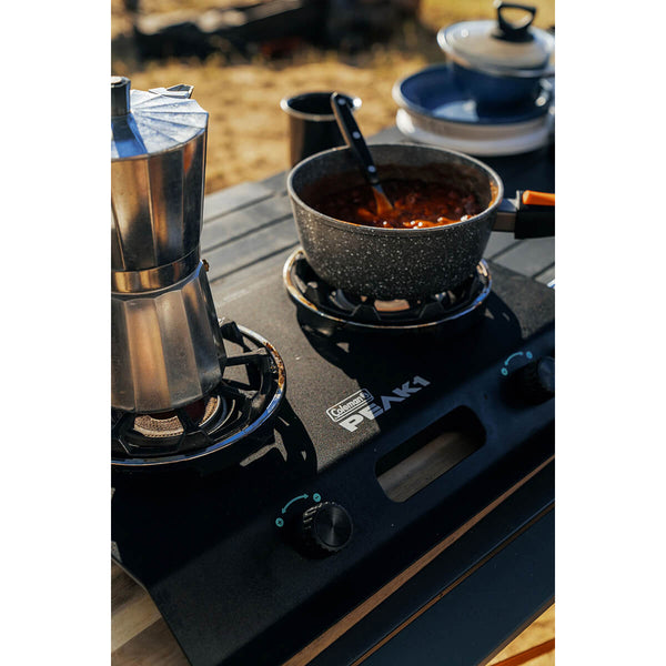In use at a camp kitchen