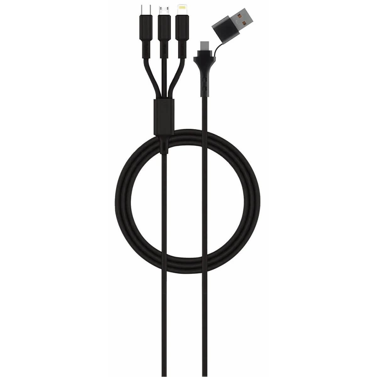 USB charging cables and wireless charging ring