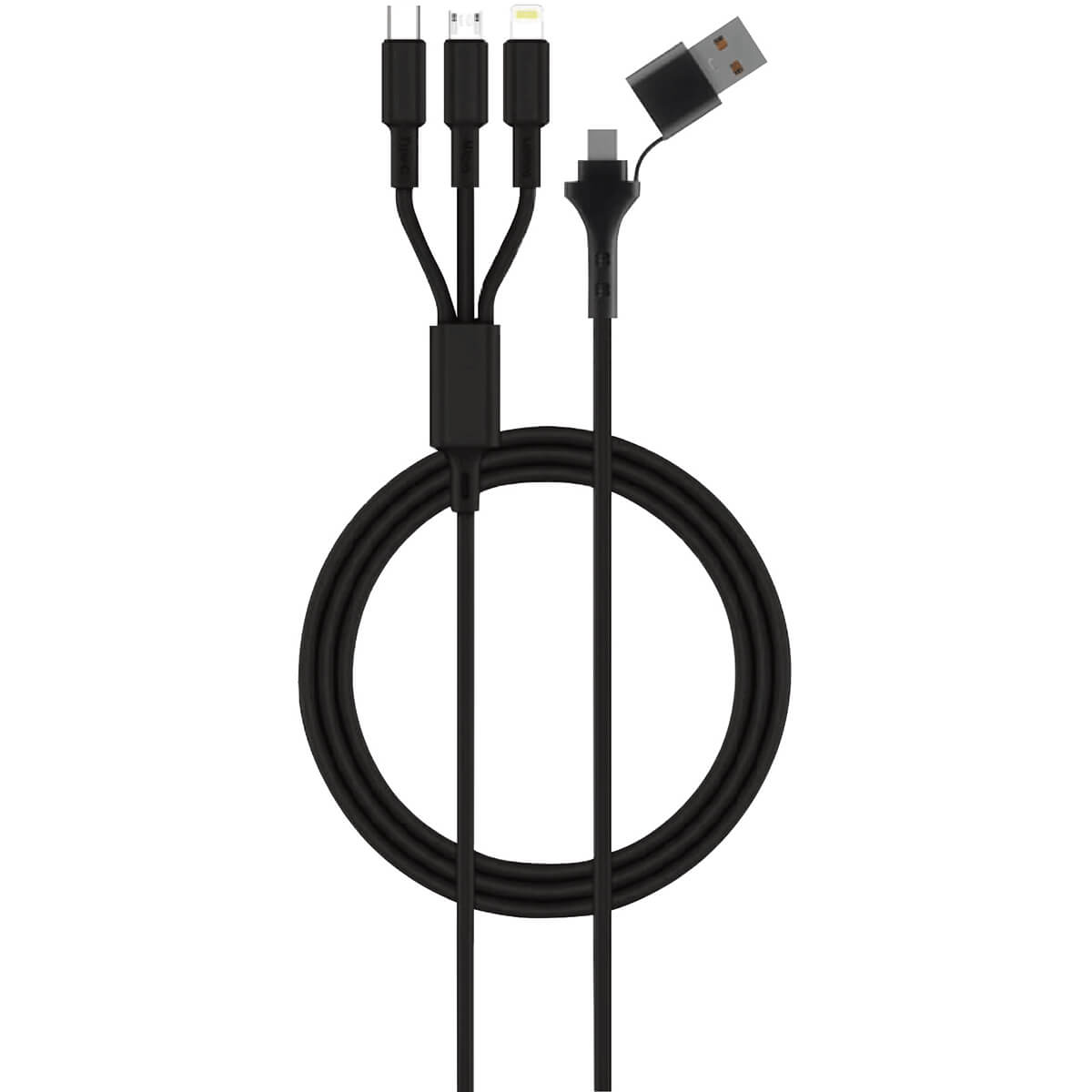 USB cables and wireless charger ring