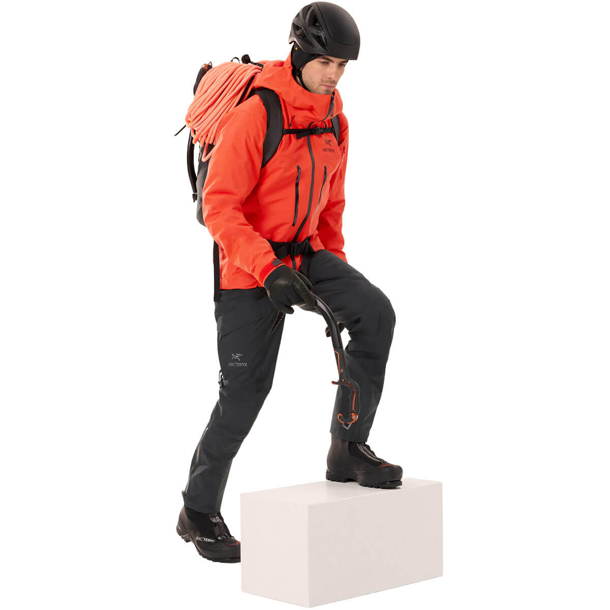 Full model with climbing gear