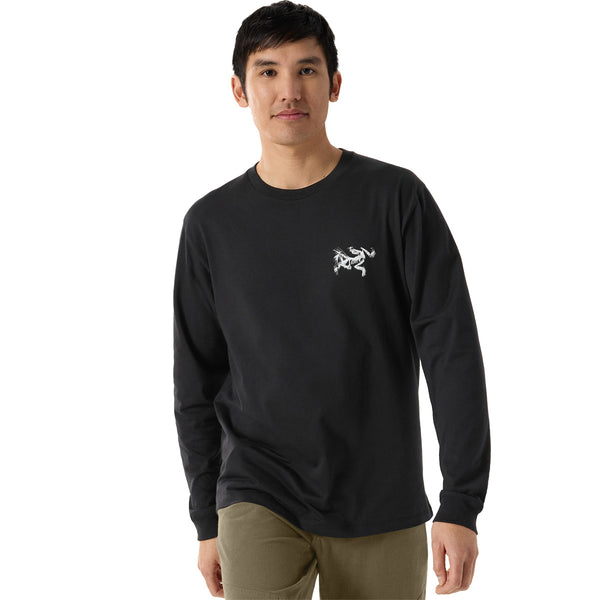 Kragg SL Cotton Bird Tile Men's LS Shirt