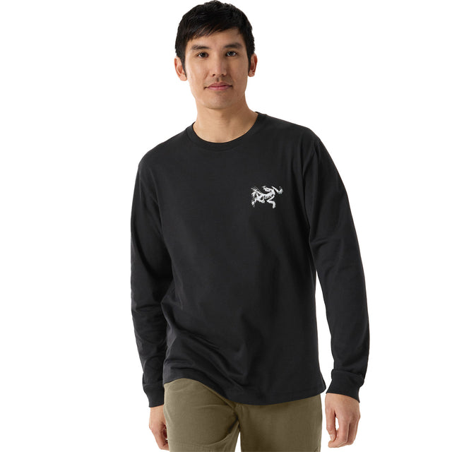 Kragg SL Cotton Bird Tile Men's LS Shirt