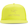Logo Flat Brim Trucker Hat