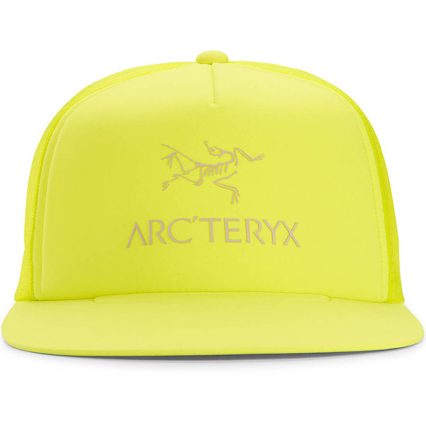 Logo Flat Brim Trucker Hat