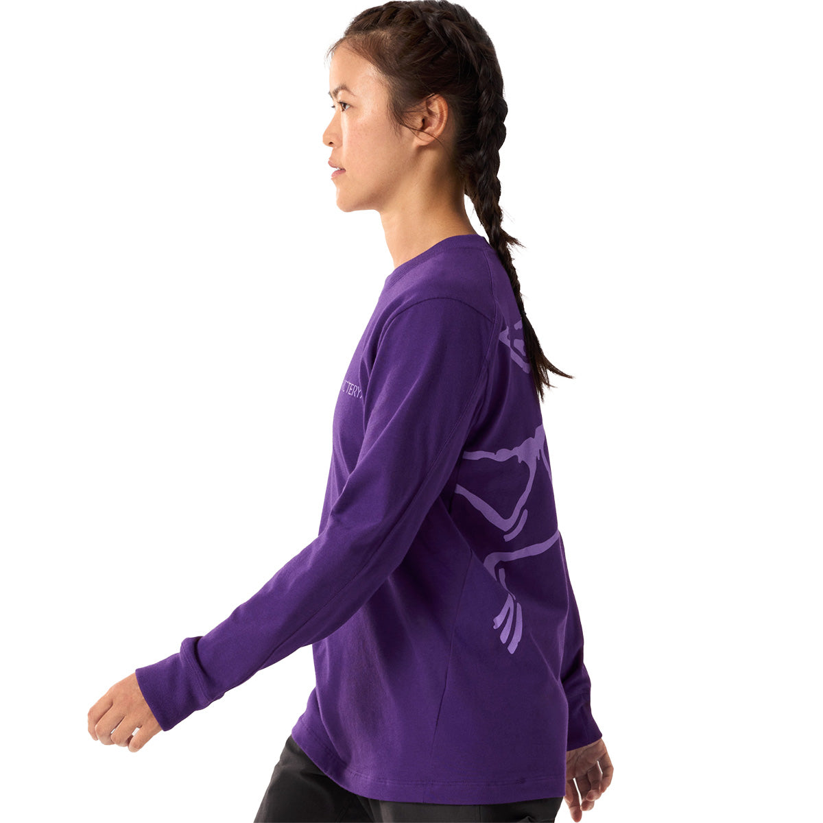 Kragg Cotton Bird Women's Crew Neck LS Shirt