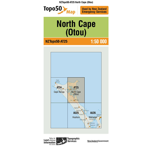 Topo50 AT25 North Cape (Otou)