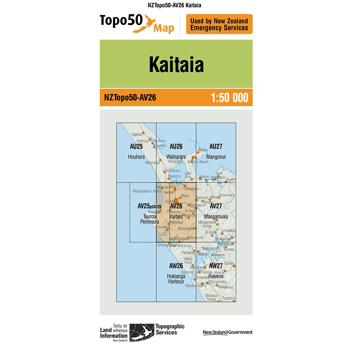 Topo50 AV26 Kaitaia