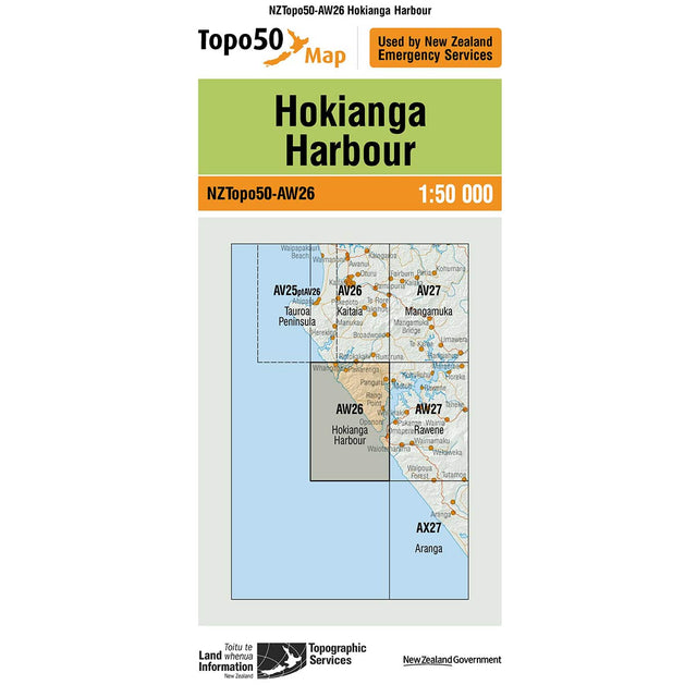 Topo50 AW26 Hokianga Harbour