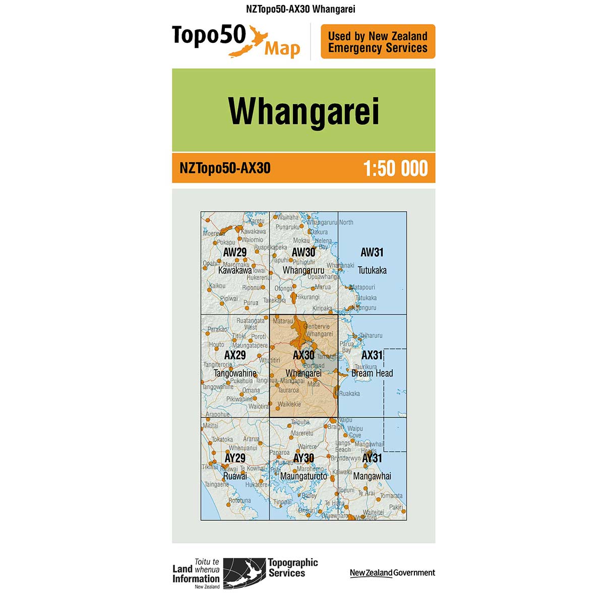 Topo50 AX30 Whangarei