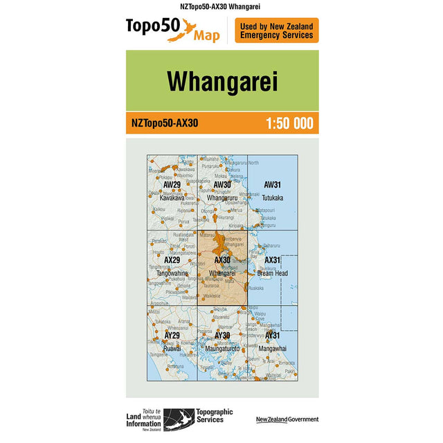 Topo50 AX30 Whangarei
