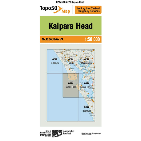 Topo50 AZ29 Kaipara Head