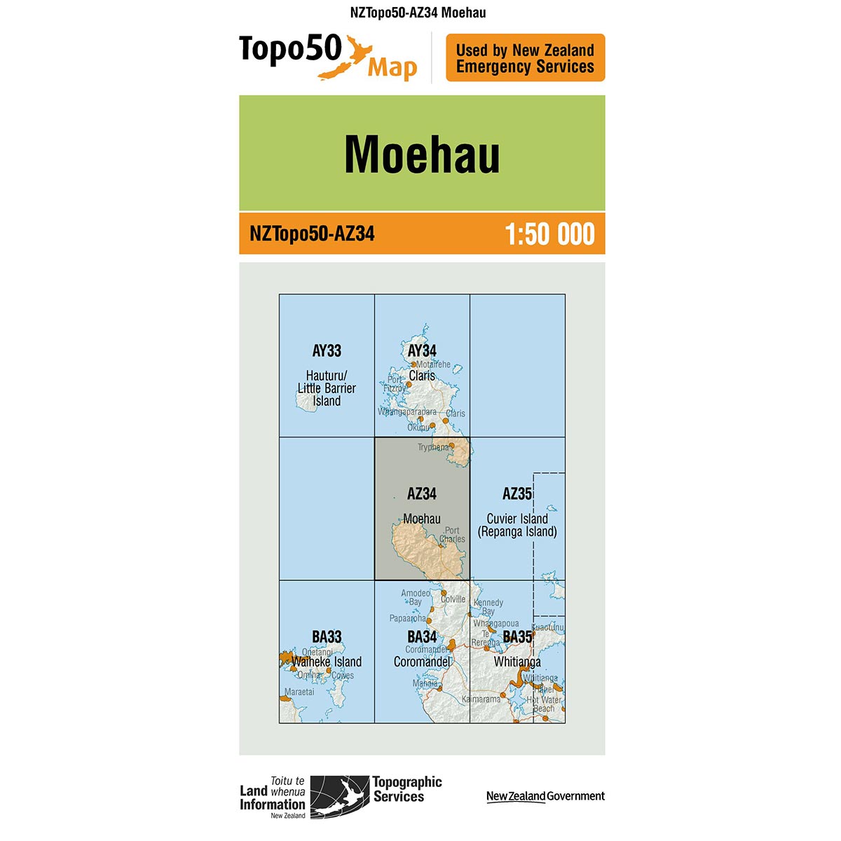 Topo50 AZ34 Moehau