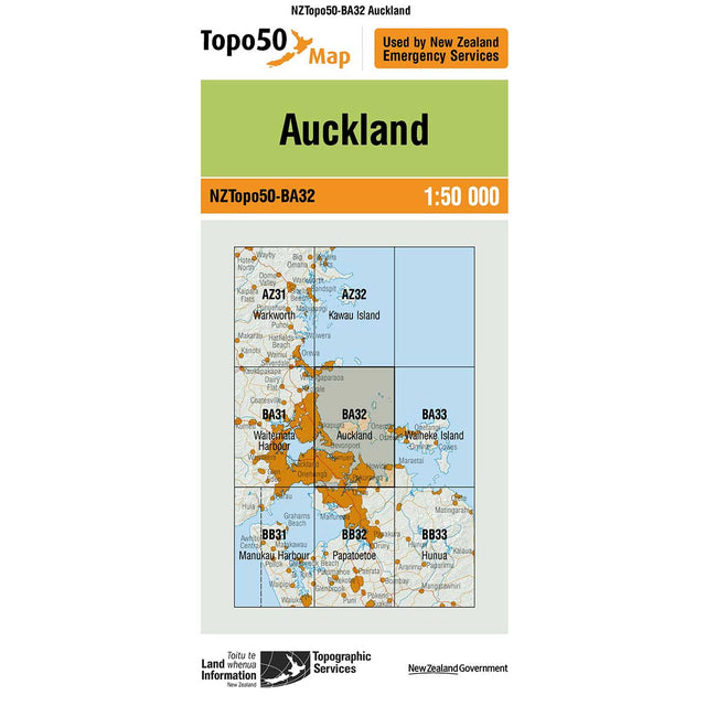 Topo50 BA32 Auckland