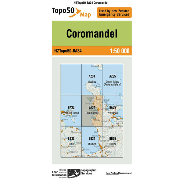 Topo50 BA34 Coromandel