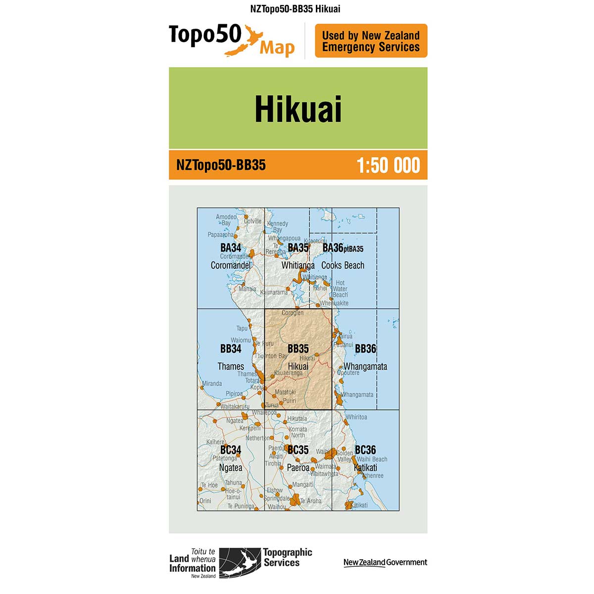 Topo50 BB35 Hikuai
