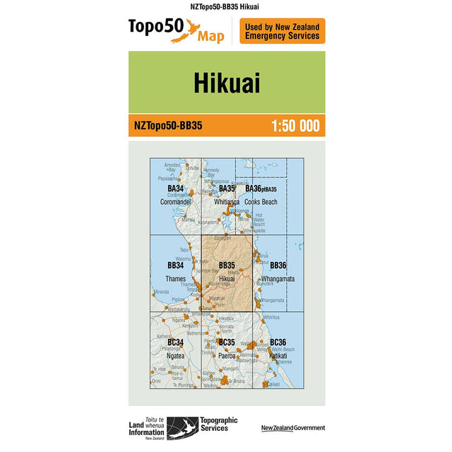 Topo50 BB35 Hikuai