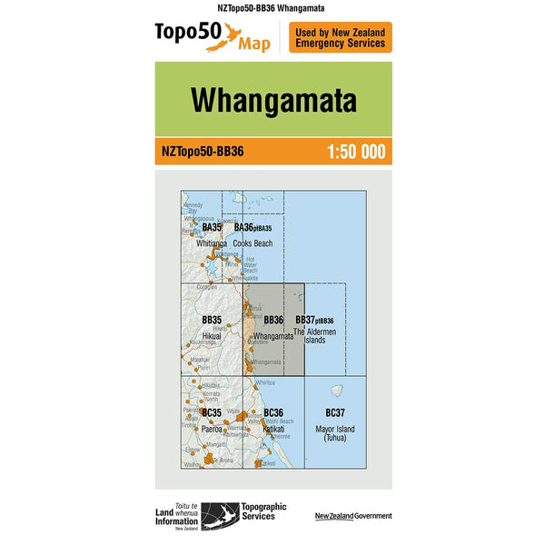 Topo50 BB36 Whangamata