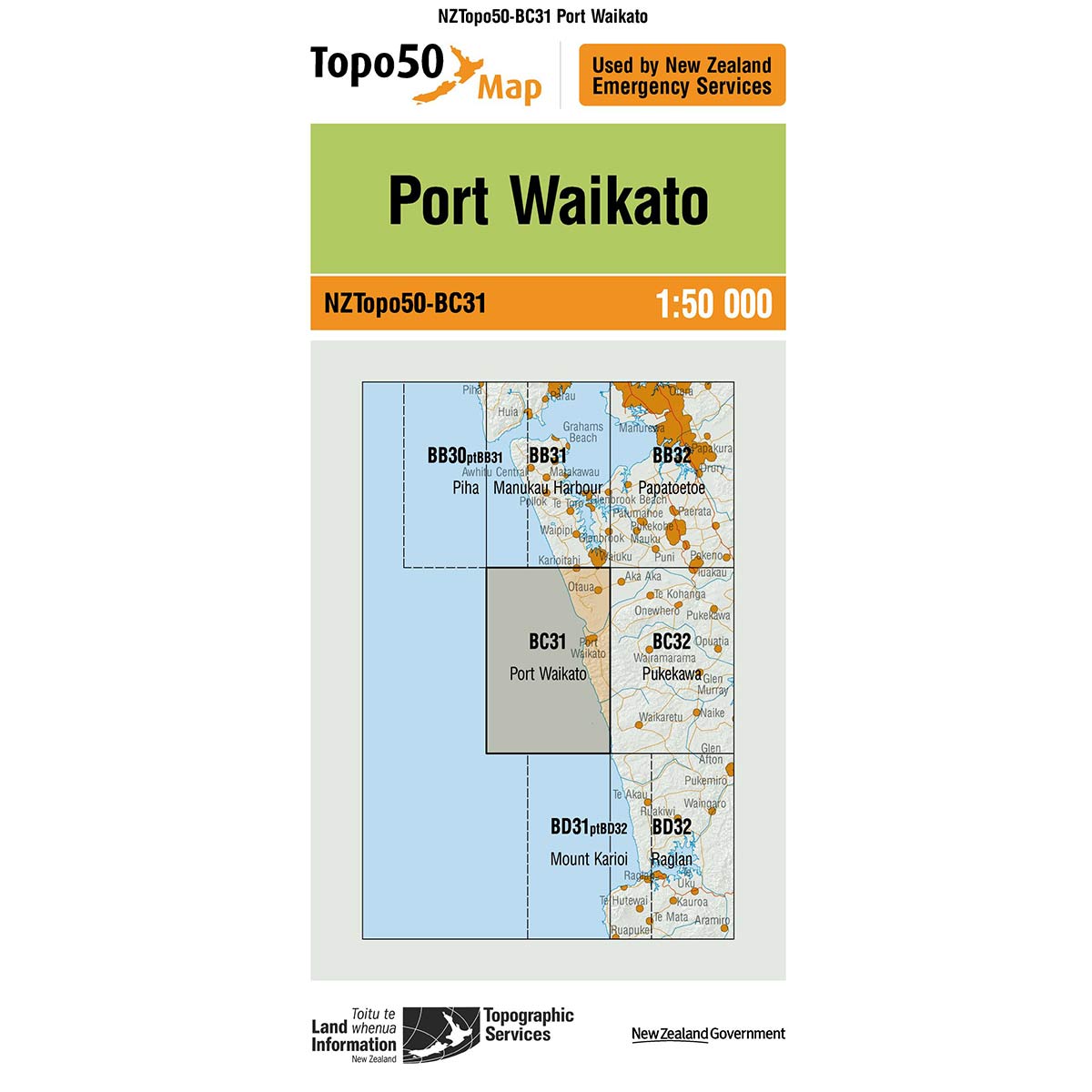 Topo50 BC31 Port Waikato