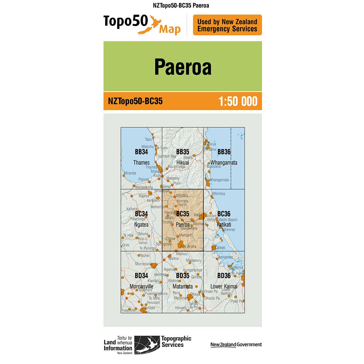 Topo50 BC35 Paeroa