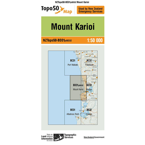 Topo50 BD31 Mount Karioi