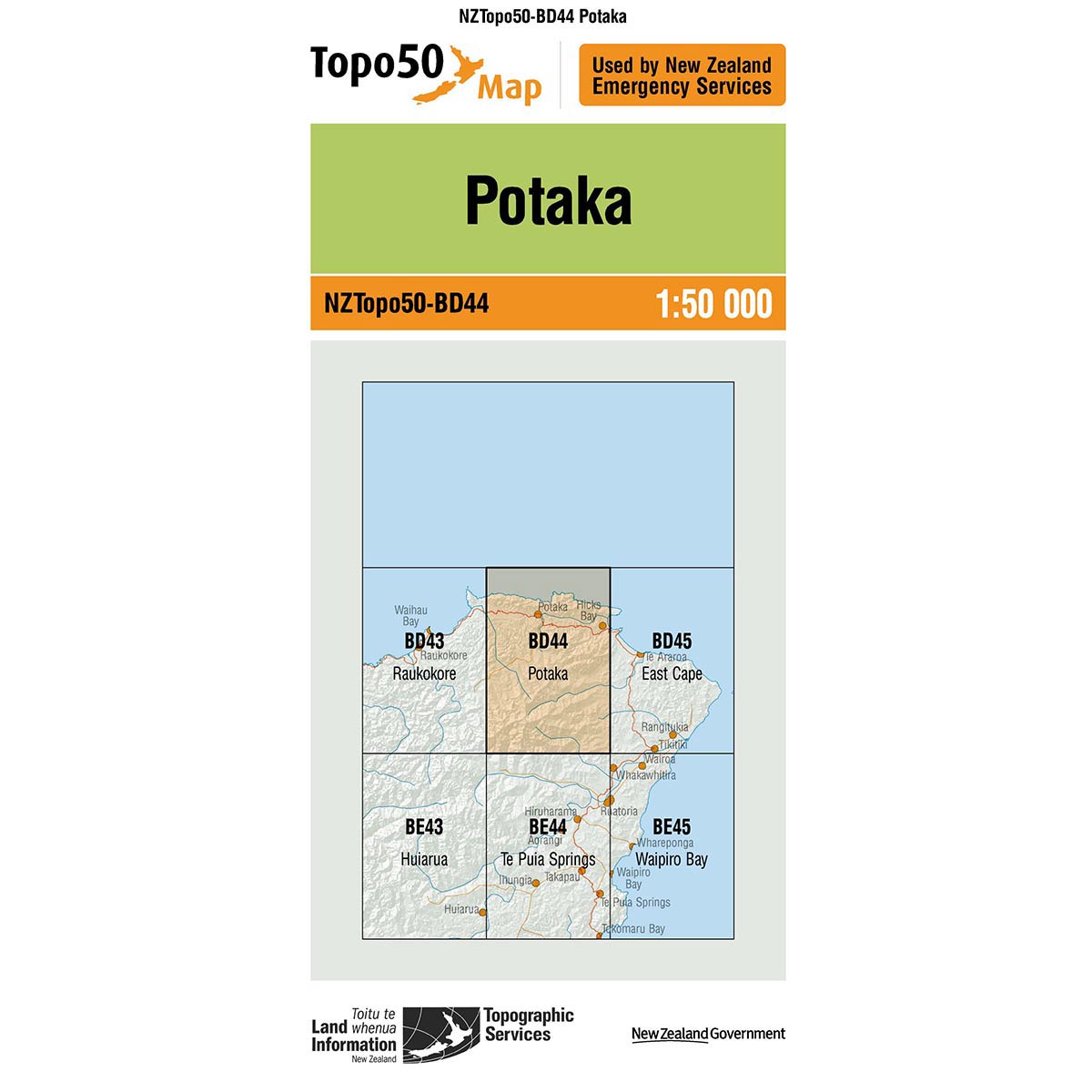Topo50 BD44 Potaka