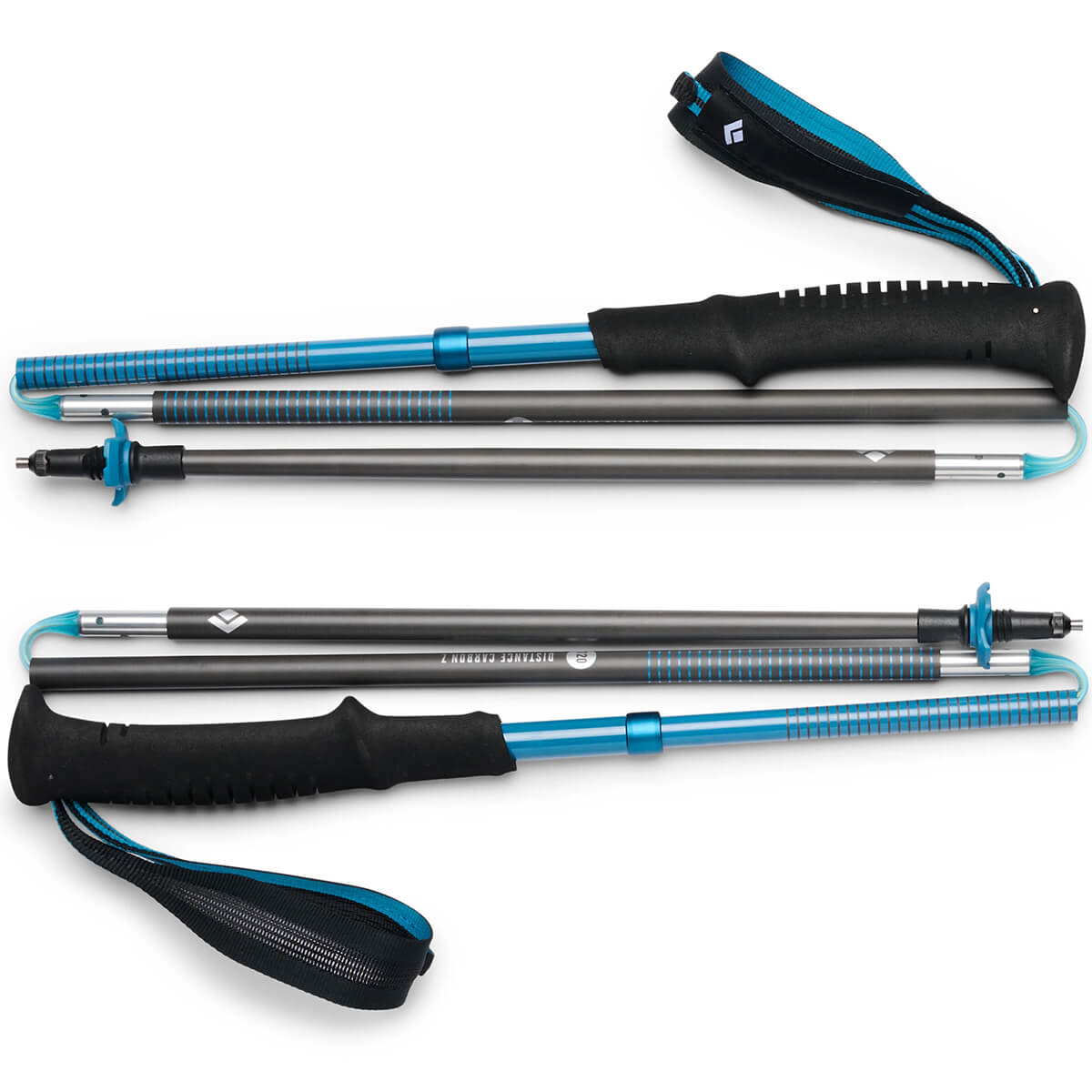 Distance Carbon Z Trekking/Running Poles (Pair)