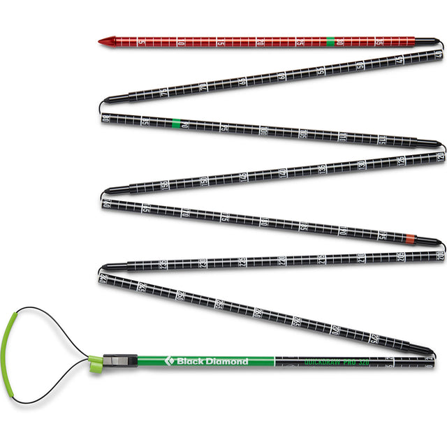 Aluminum avalanche probe
