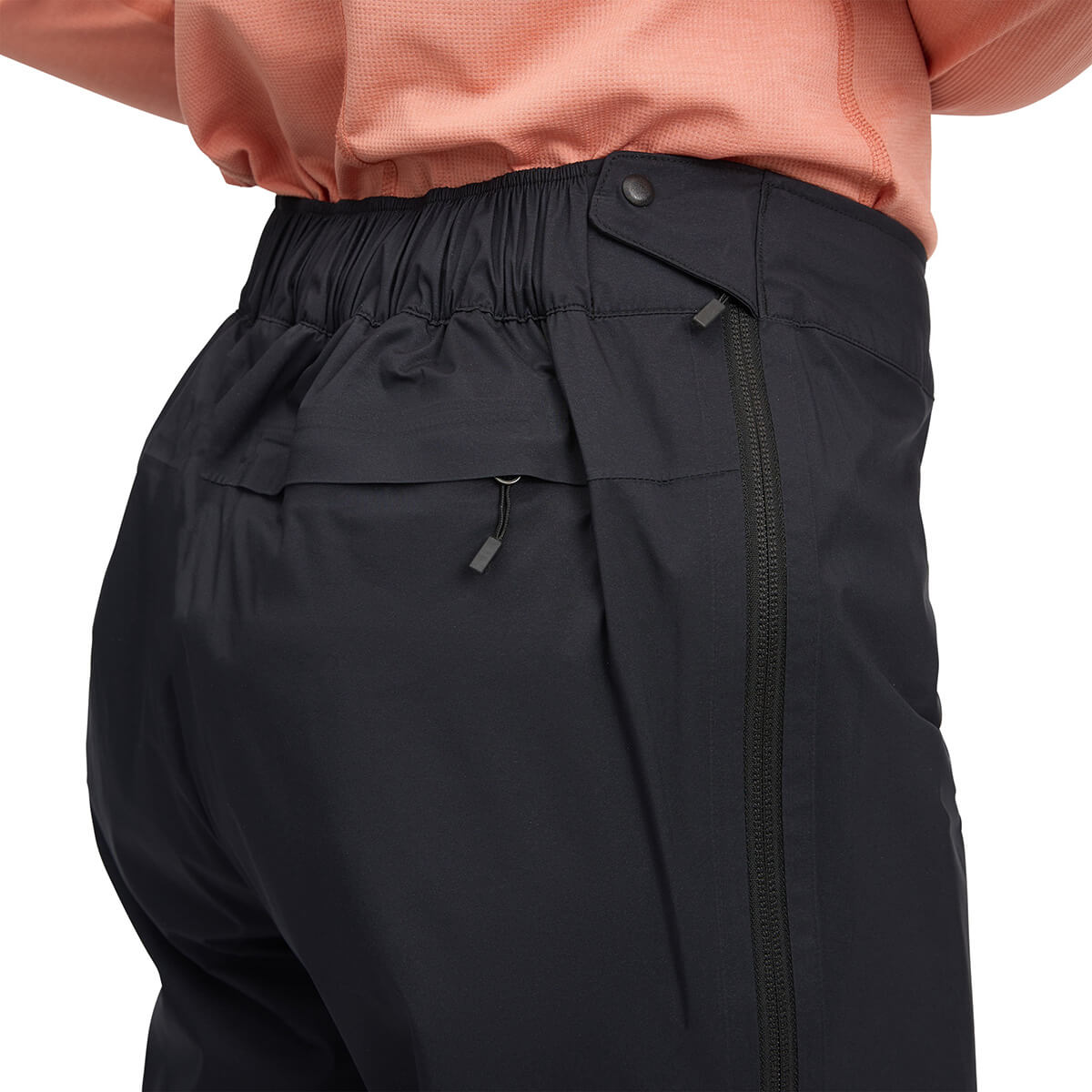 Waist and side zip