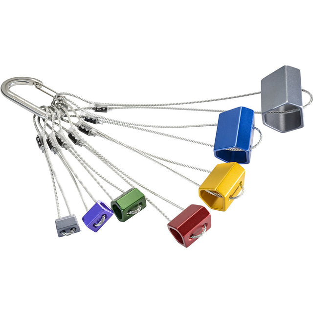 Wired Hexentric Nut Set #4-10