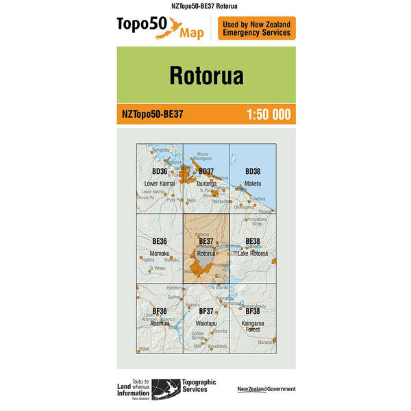 Topo50 BE37 Rotorua