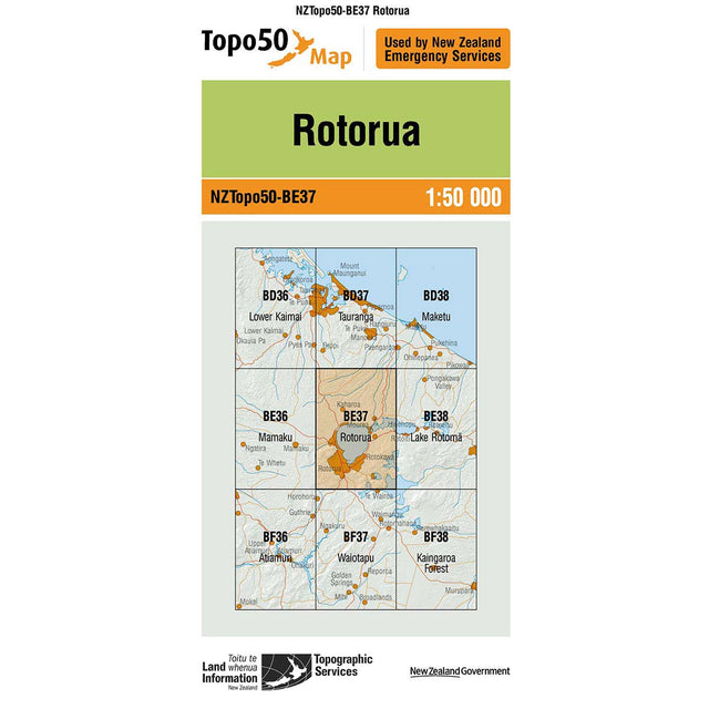Topo50 BE37 Rotorua