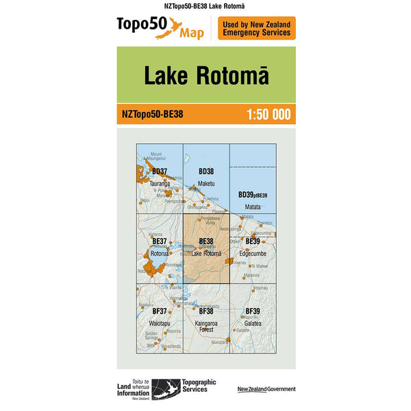 Topo50 BE38 Lake Rotoma