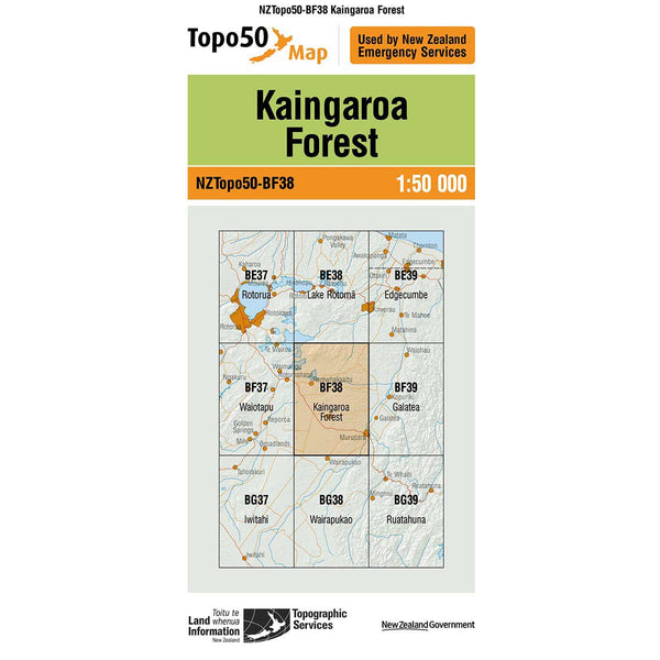 Topo50 BF38 Kaingaroa Forest
