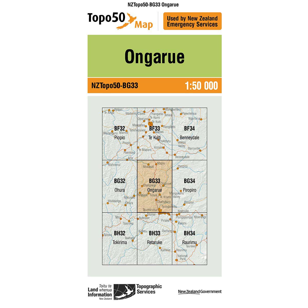 Topo50 BG33 Ongarue