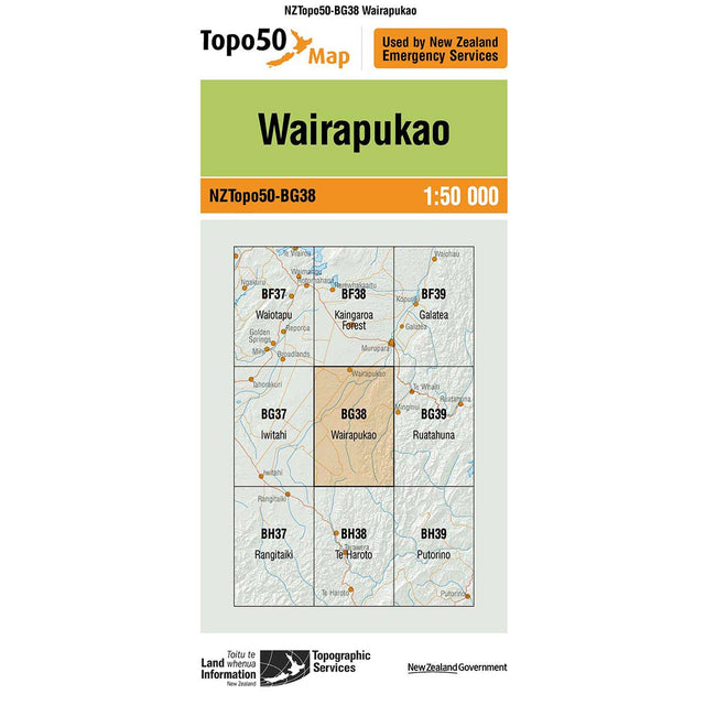 Topo50 BG38 Wairapukao