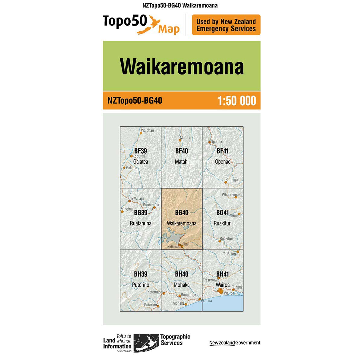 Topo50 BG40 Waikaremoana