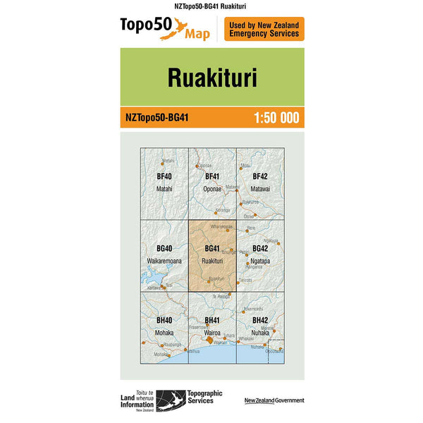 Topo50 BG41 Ruakituri