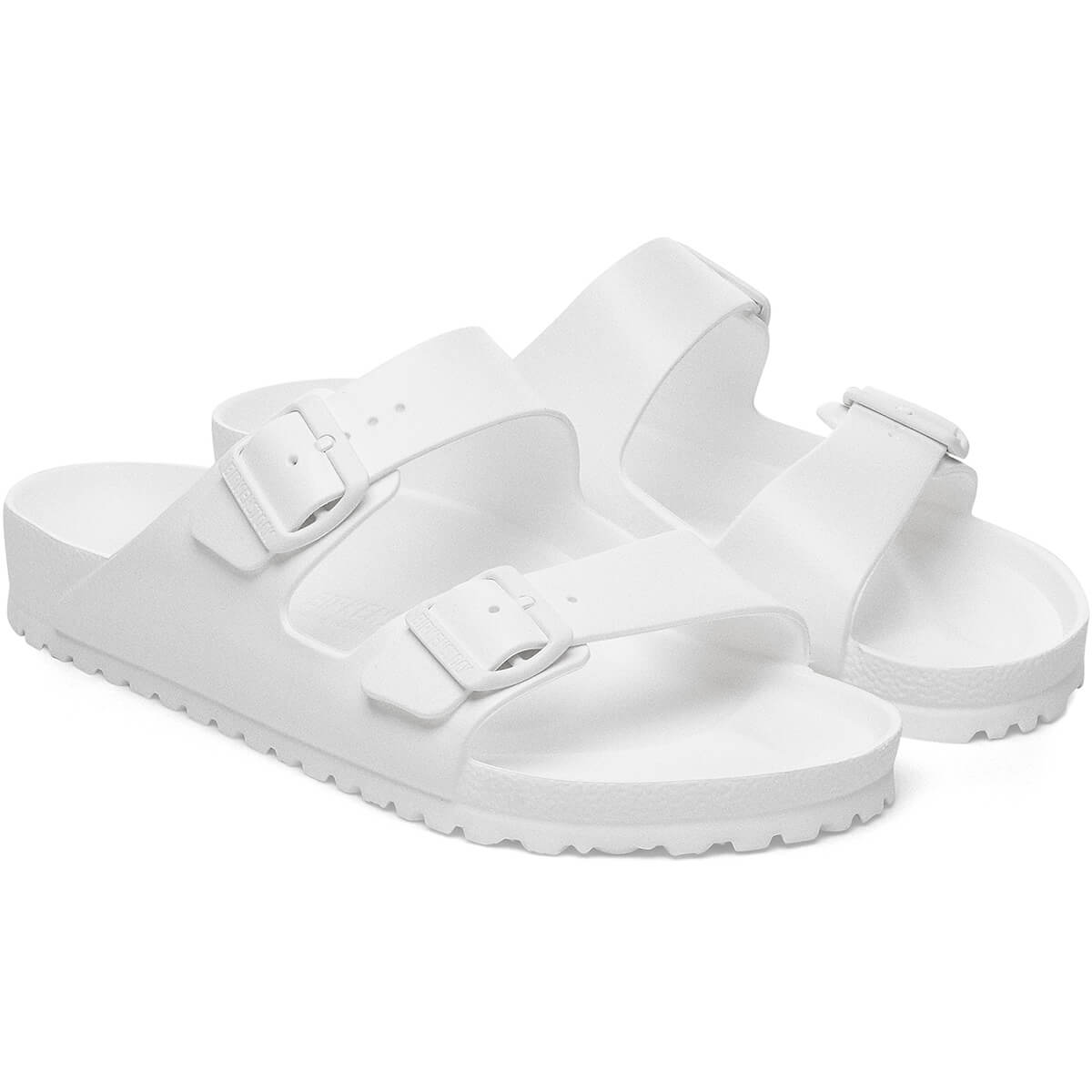 White, pair, 3/4 view