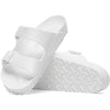 White, pair, 3/4 top and sole views