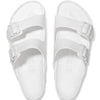 White, pair, top view