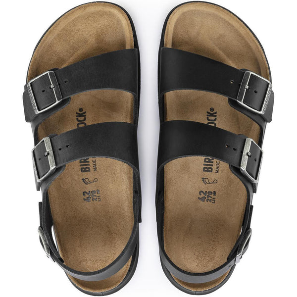 Milano Crosstown Oiled Leather Men's Sandals