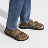 Milano Crosstown Oiled Leather Men's Sandals