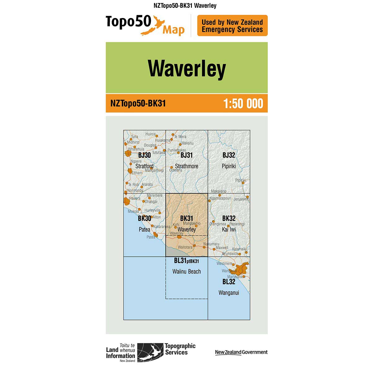 Topo50 BK31 Waverley