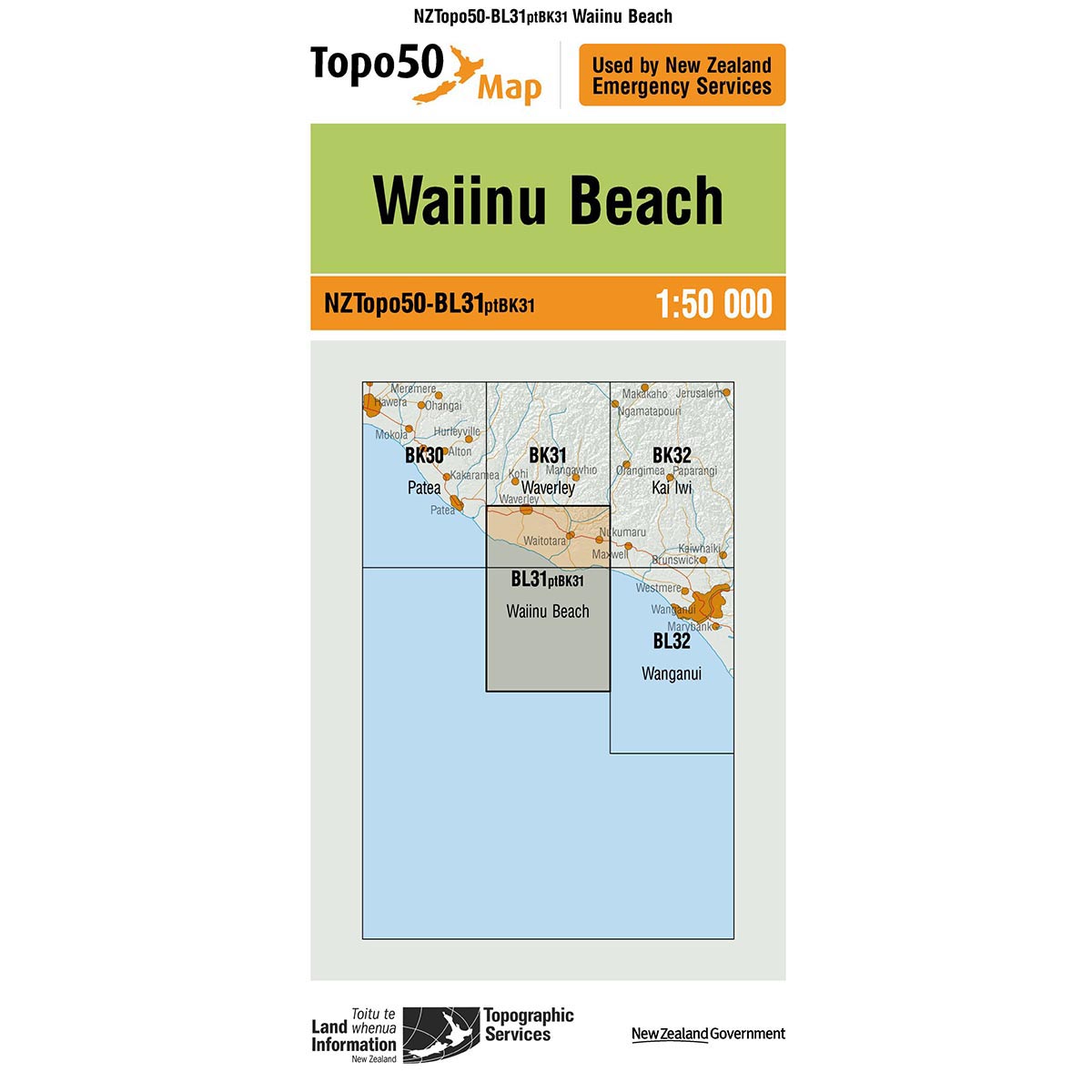 Topo50 BL31 Waiinu Beach
