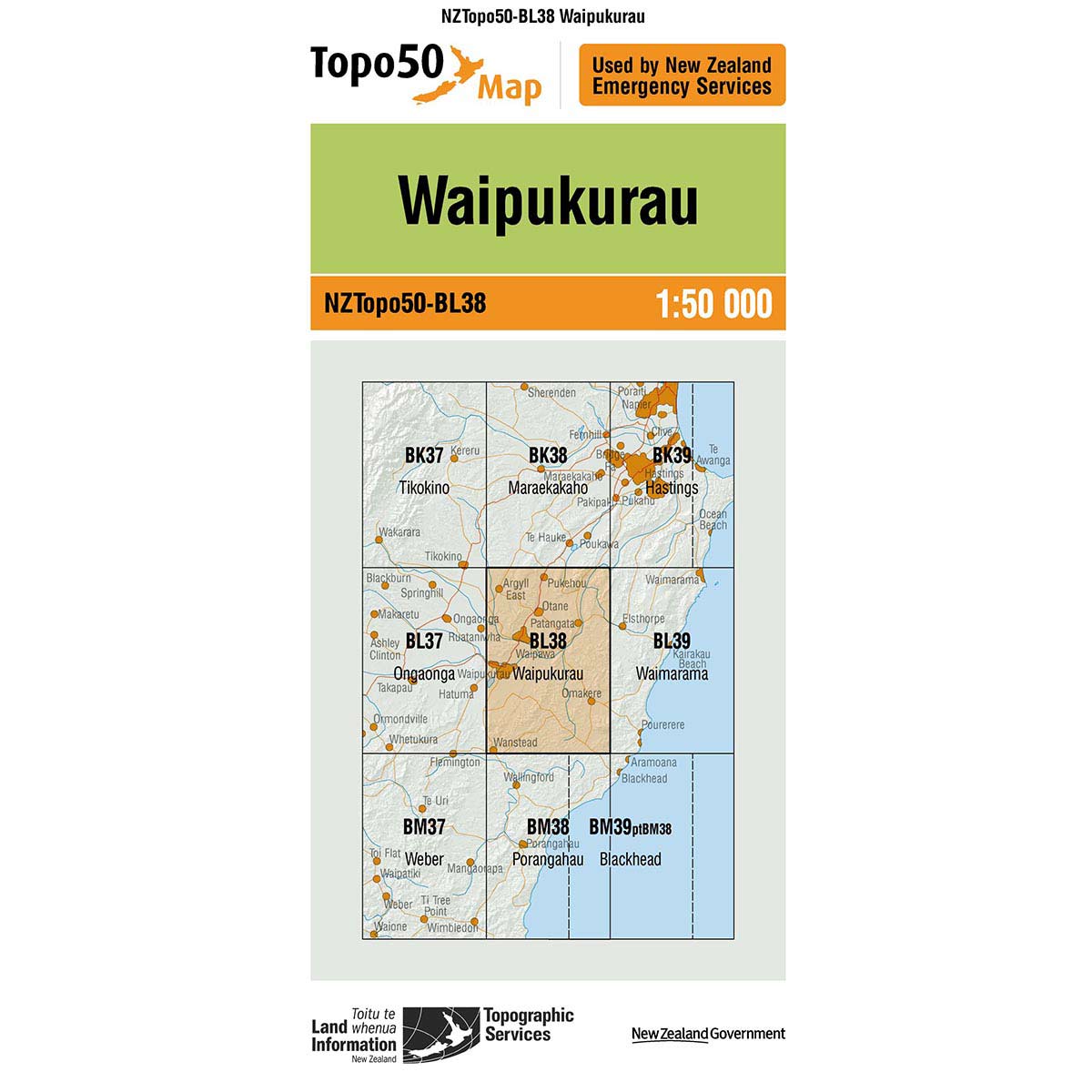 Topo50 BL38 Waipukurau
