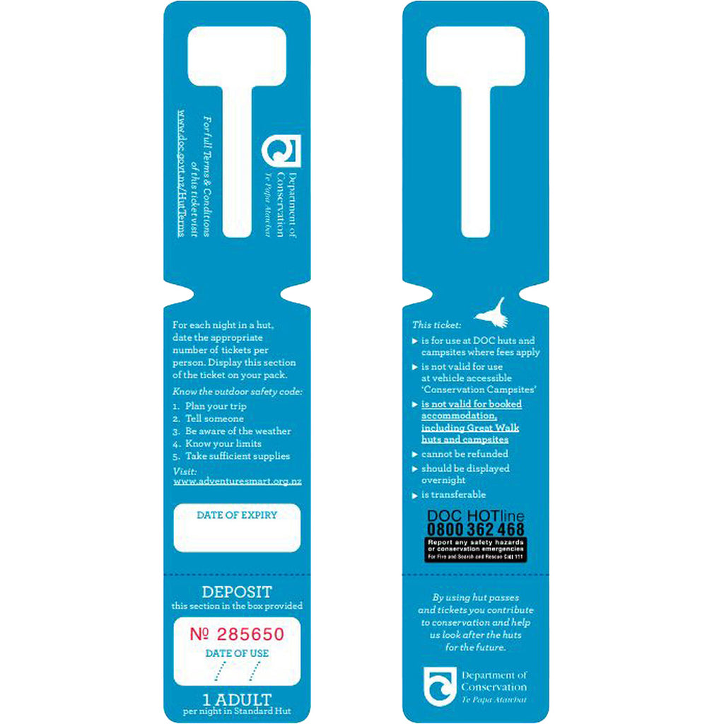 Blue ticket