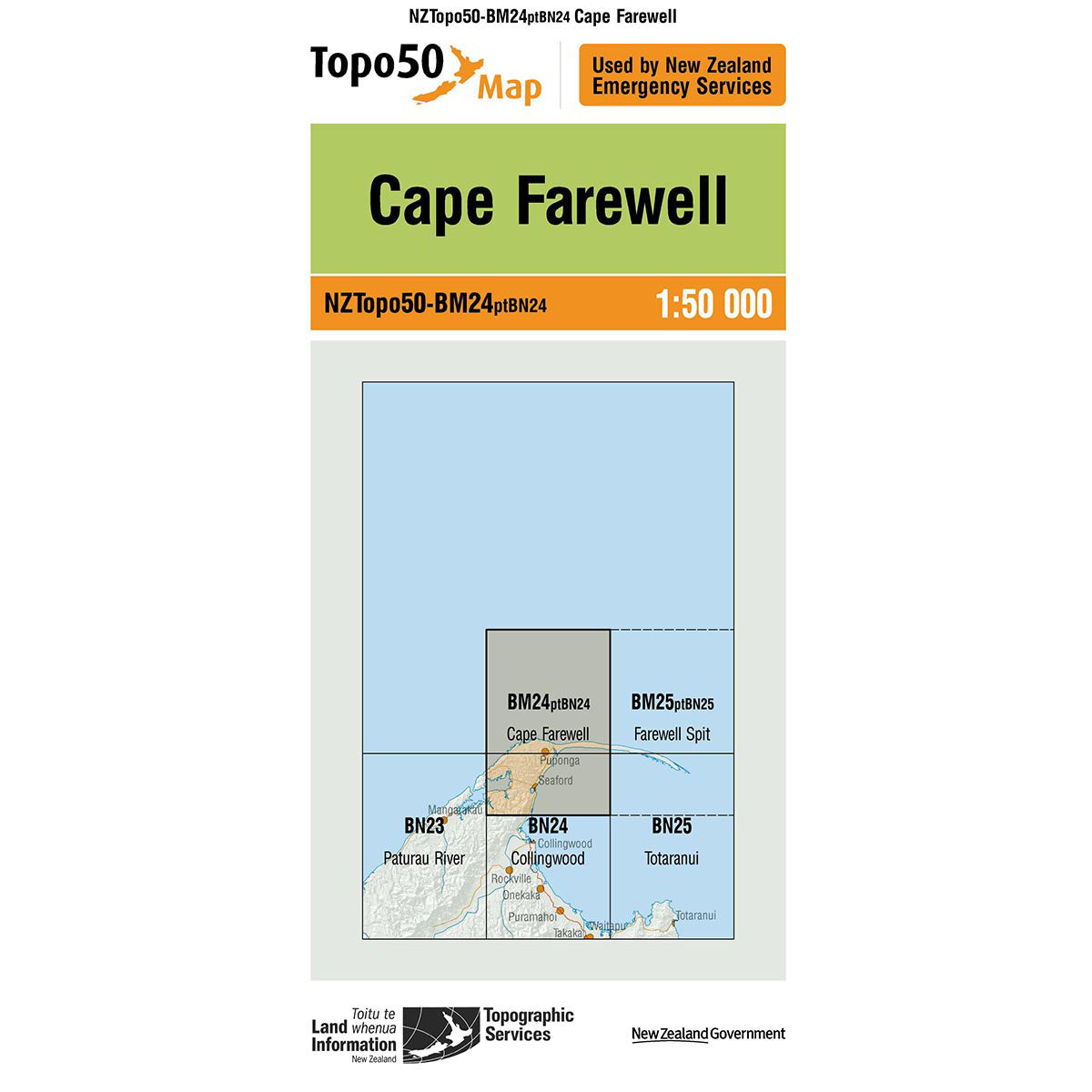 Topo50 BM24 Cape Farewell