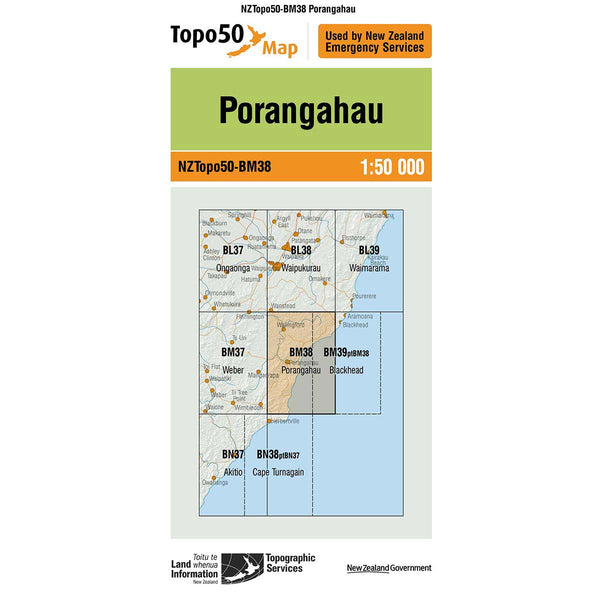 Topo50 BM38 Porangahau