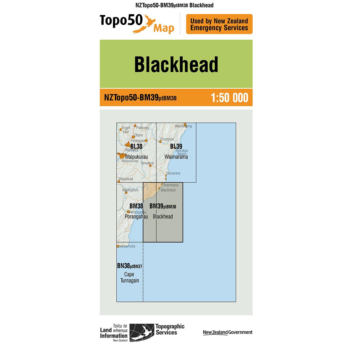 Topo50 BM39 Blackhead